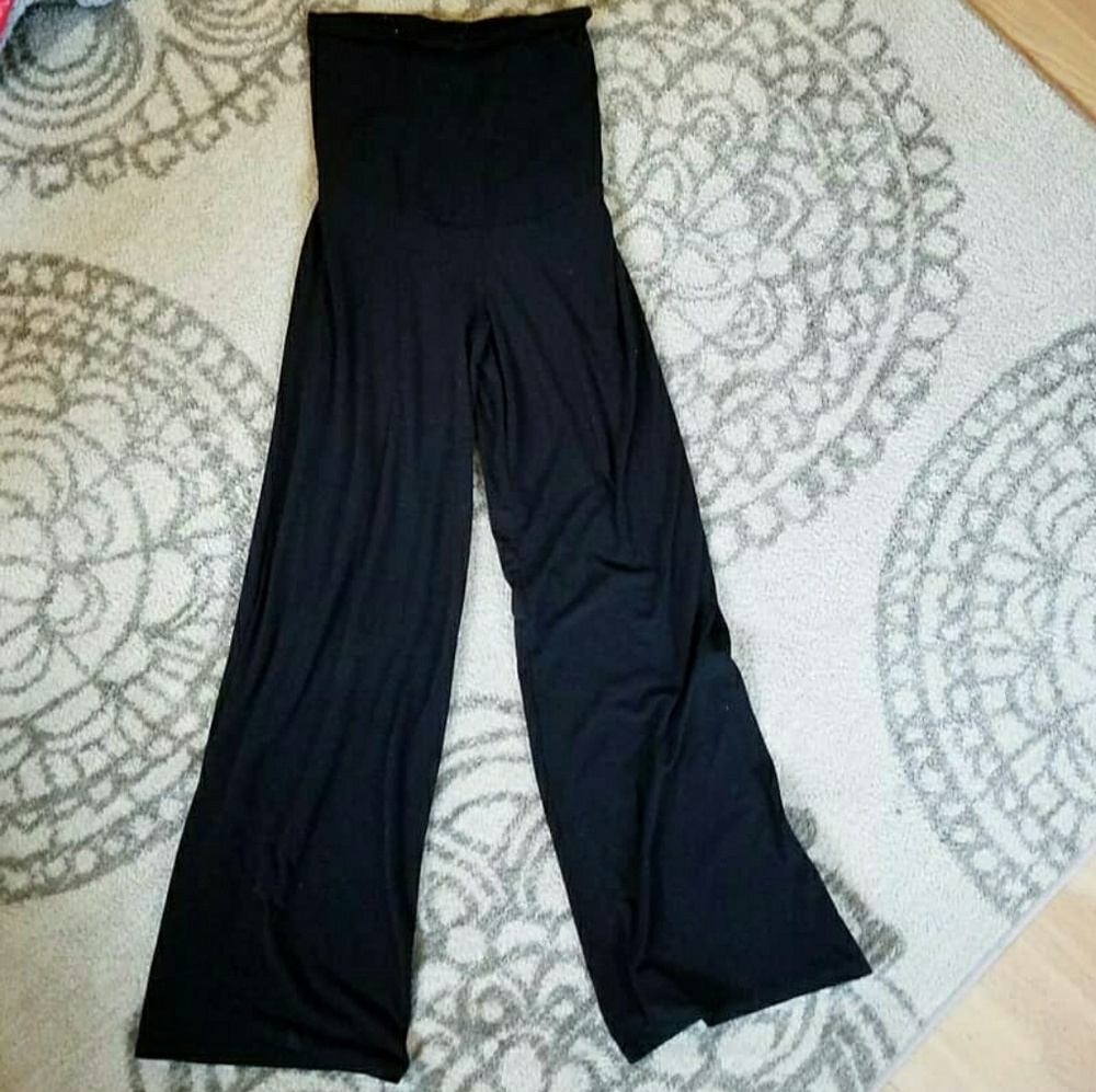Secret Fit Belly Wide Leg Maternity Pants